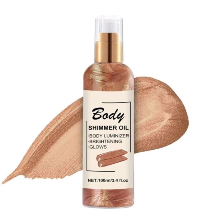 1 Bottle Shiny Moisturizing Body Oil 100ML - Image 6