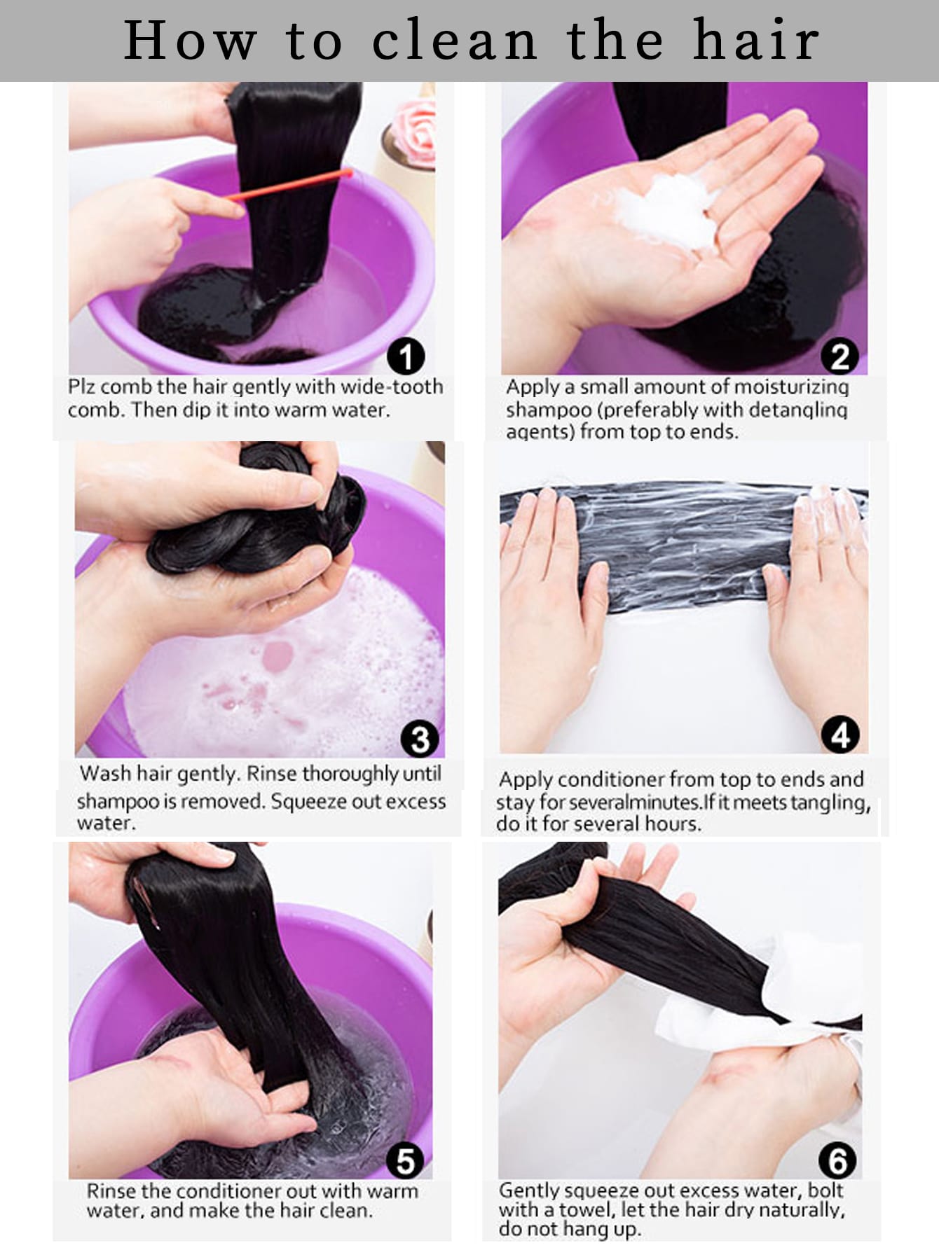 1pc Claw Clip Water Wave Ponytail With Big Curls, 16 Inches, Brown/black Mix Color High Ponytail - Image 7