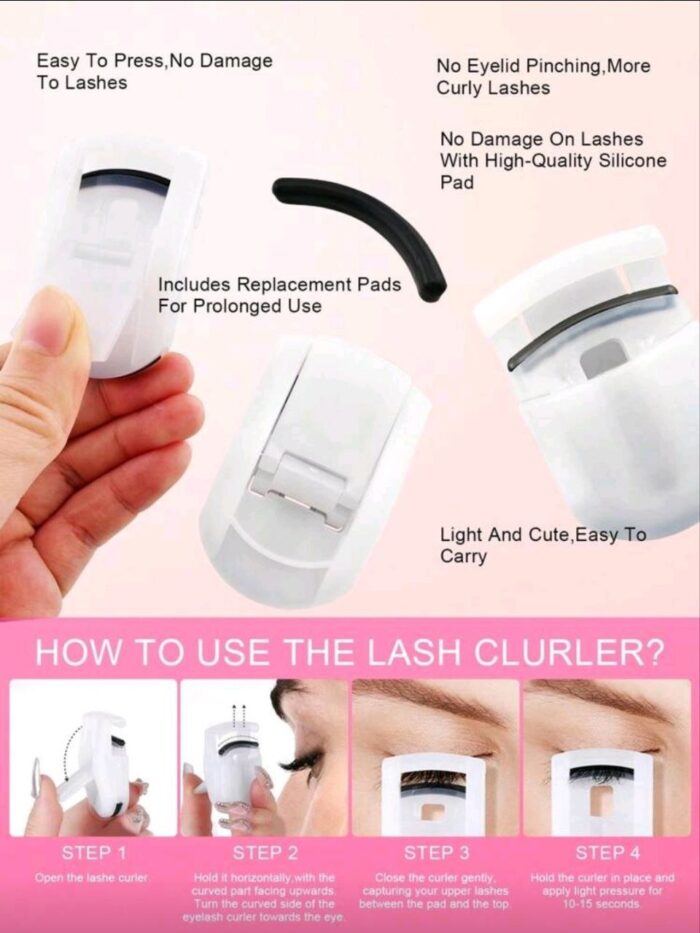 60Pcs C Curl Self Adhesive Individual Cluster Lashes Kit 8-16mm DIY Lash Extension Set With Tweezers And Lash Clurler Press On Segmented Lashes No Glue Needed - Image 6