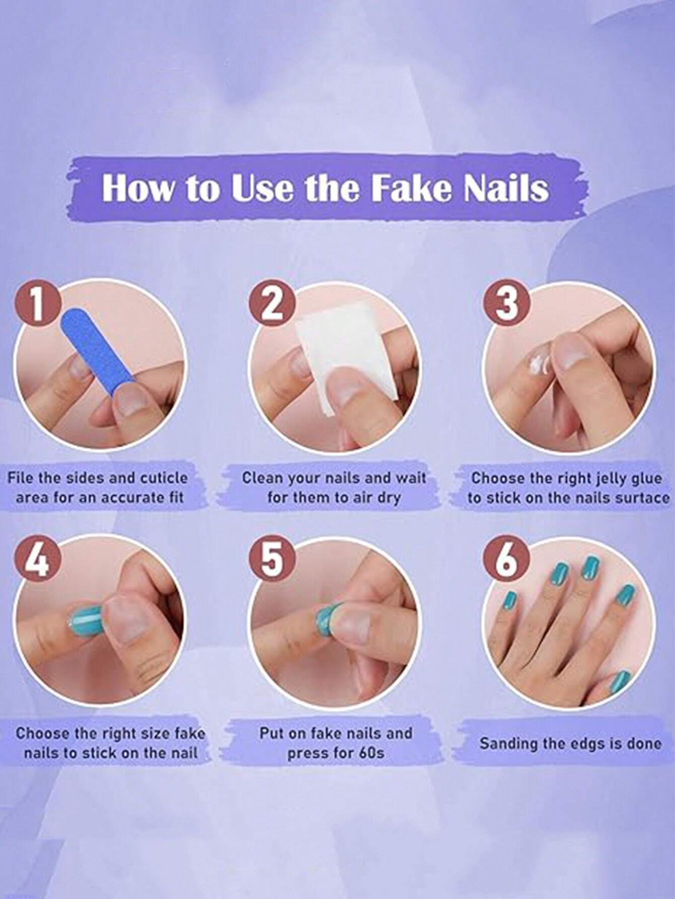 Elevate Your Style With 24pcs Long Almond Shape Bright Red False Nails Set - Image 5