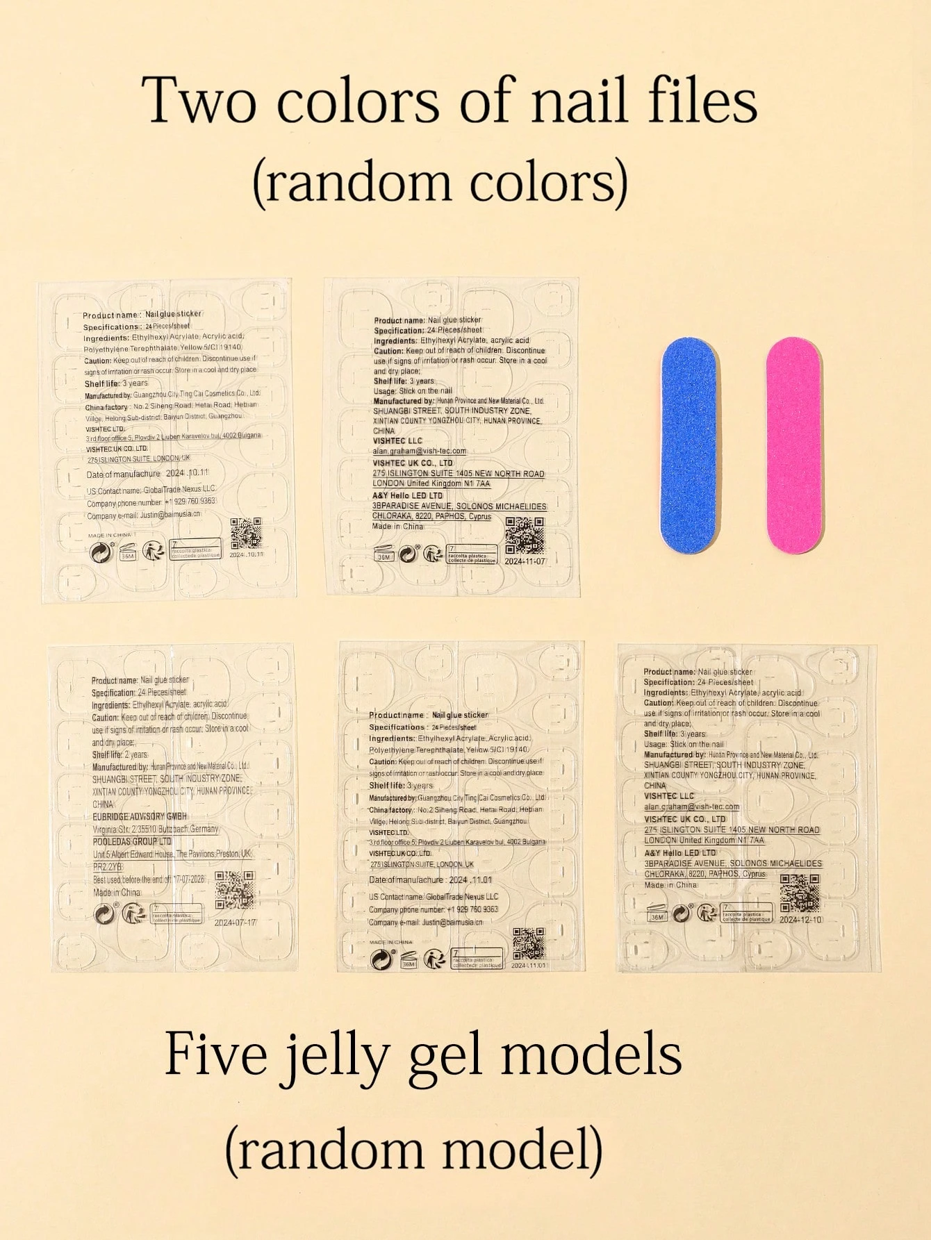 Elevate Your Style With 24pcs Long Almond Shape Bright Red False Nails Set - Image 6