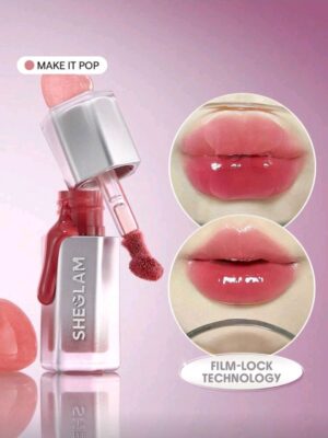 SHEGLAM Glass Lock Air Gloss-Make Lt Pop Lip Combo Brand Beauty Makeup Face