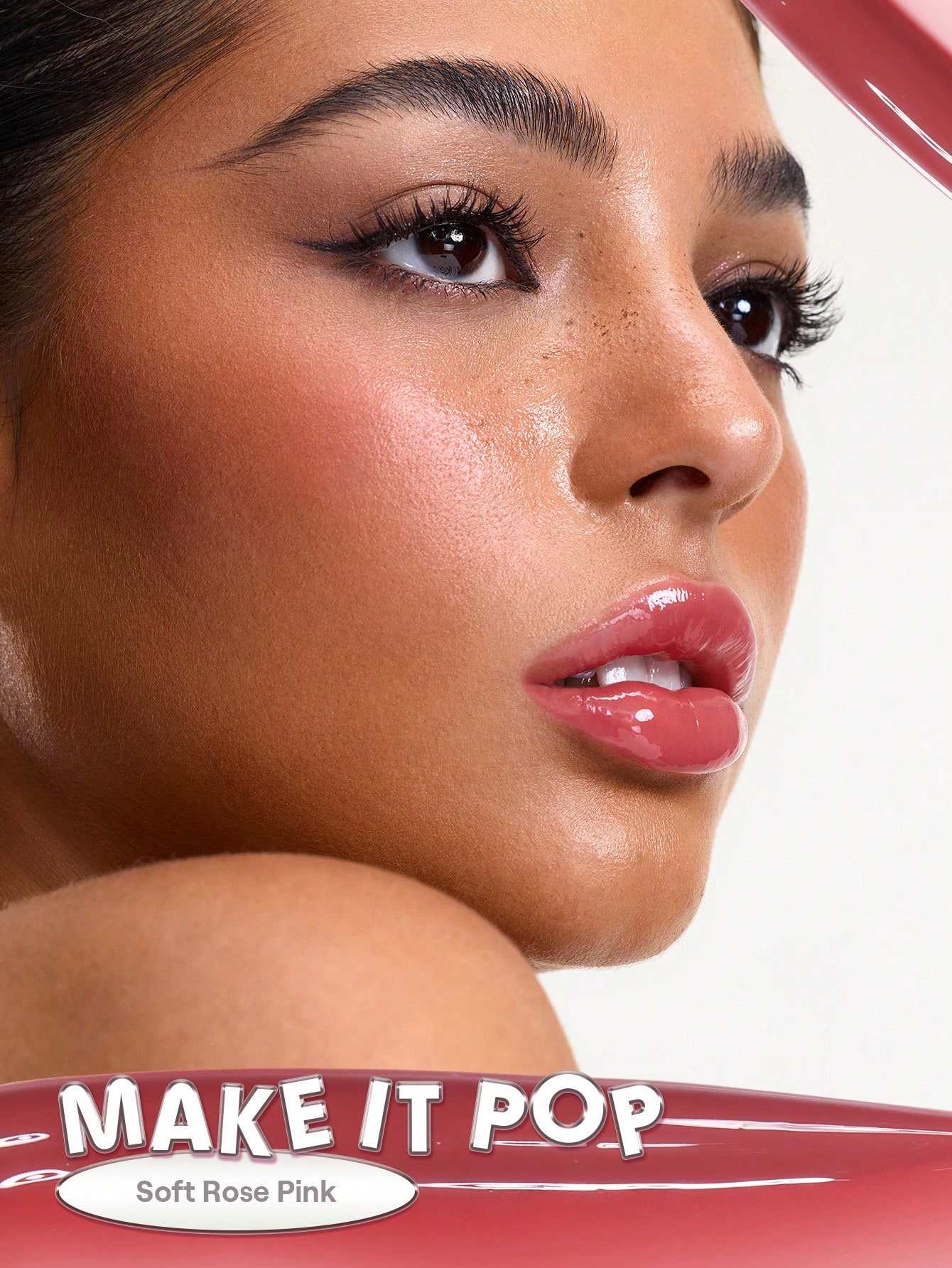 SHEGLAM Glass Lock Air Gloss-Make Lt Pop Lip Combo Brand Beauty Makeup Face - Image 3