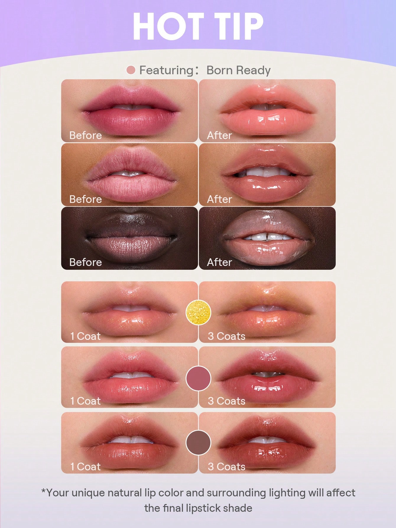 SHEGLAM Glass Lock Air Gloss-Make Lt Pop Lip Combo Brand Beauty Makeup Face - Image 5