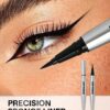SHEGLAM Uninterrupted Waterproof Liquid Eyeliner Waterproof Highly Pigmented Black Matte Eyeliner Pencil