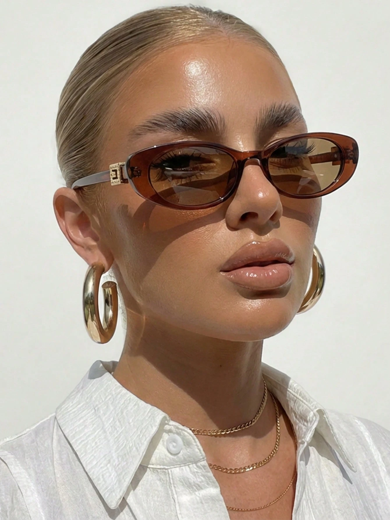 1 Pair Women's Cat Eye Small Frame