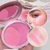 SHEGLAM Cheek 2 Cheek Blush Duo-Pink Sprinkles 5 Shades Cream Powder Blush Double Long Lasting Pigment Dual
