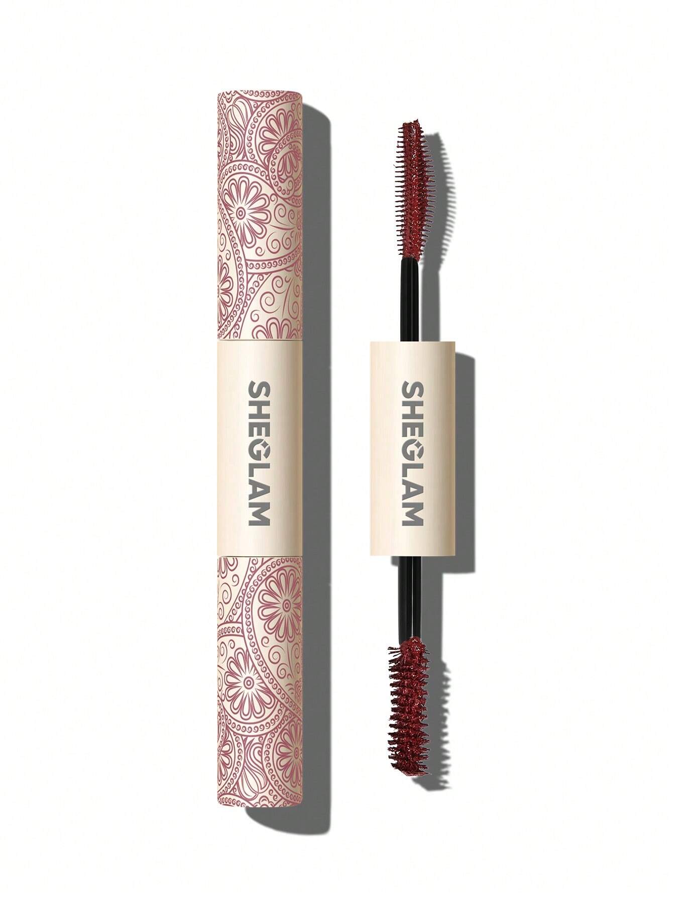 SHEGLAM All-In-One Volume & Length Mascara-Waterproof Burgundy - Image 10