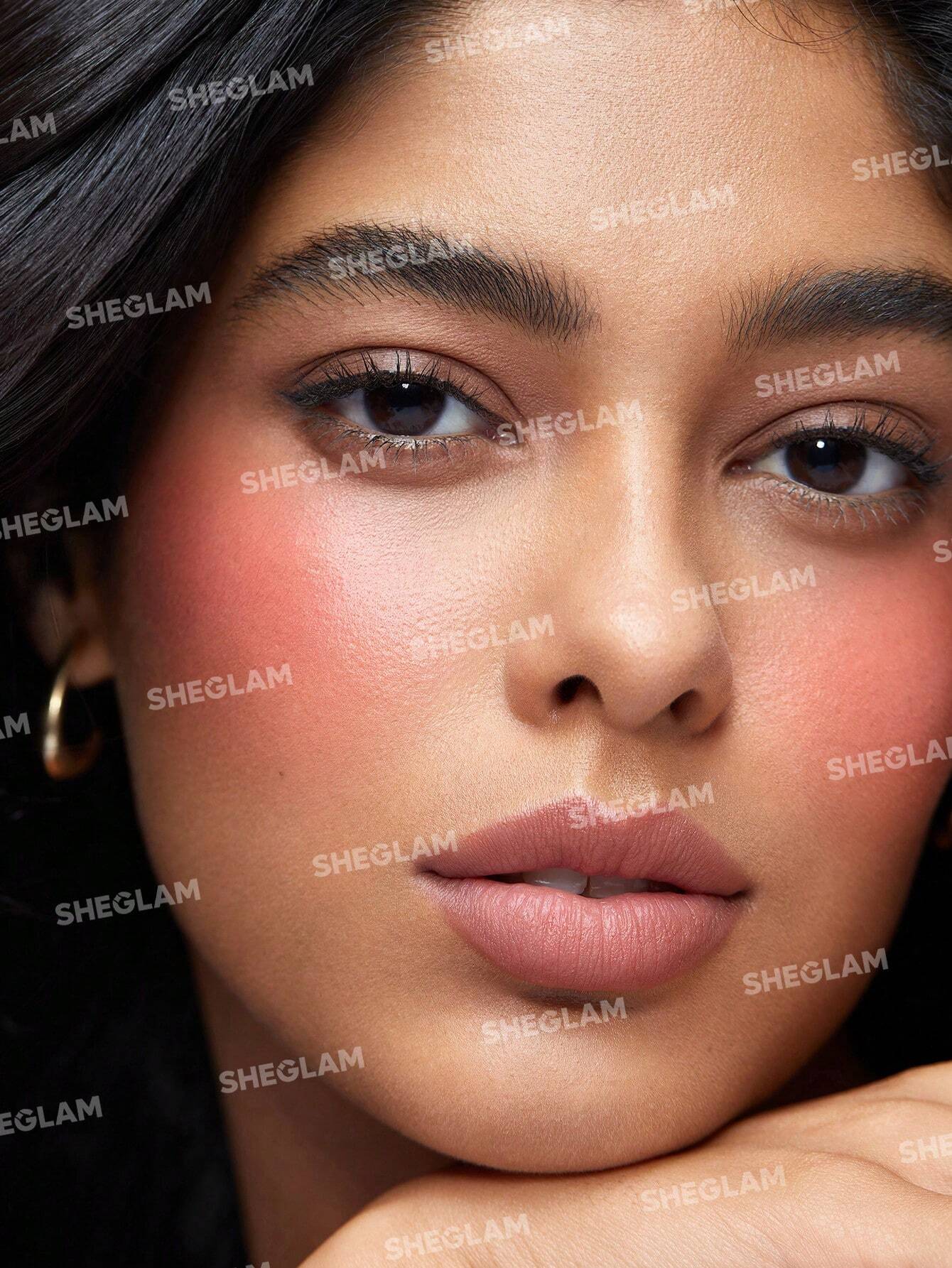 SHEGLAM Cheek 2 Cheek Blush Duo-Cherry Sorbet 5 Shades Cream Powder Blush Double Long Lasting Pigment Dual - Image 4