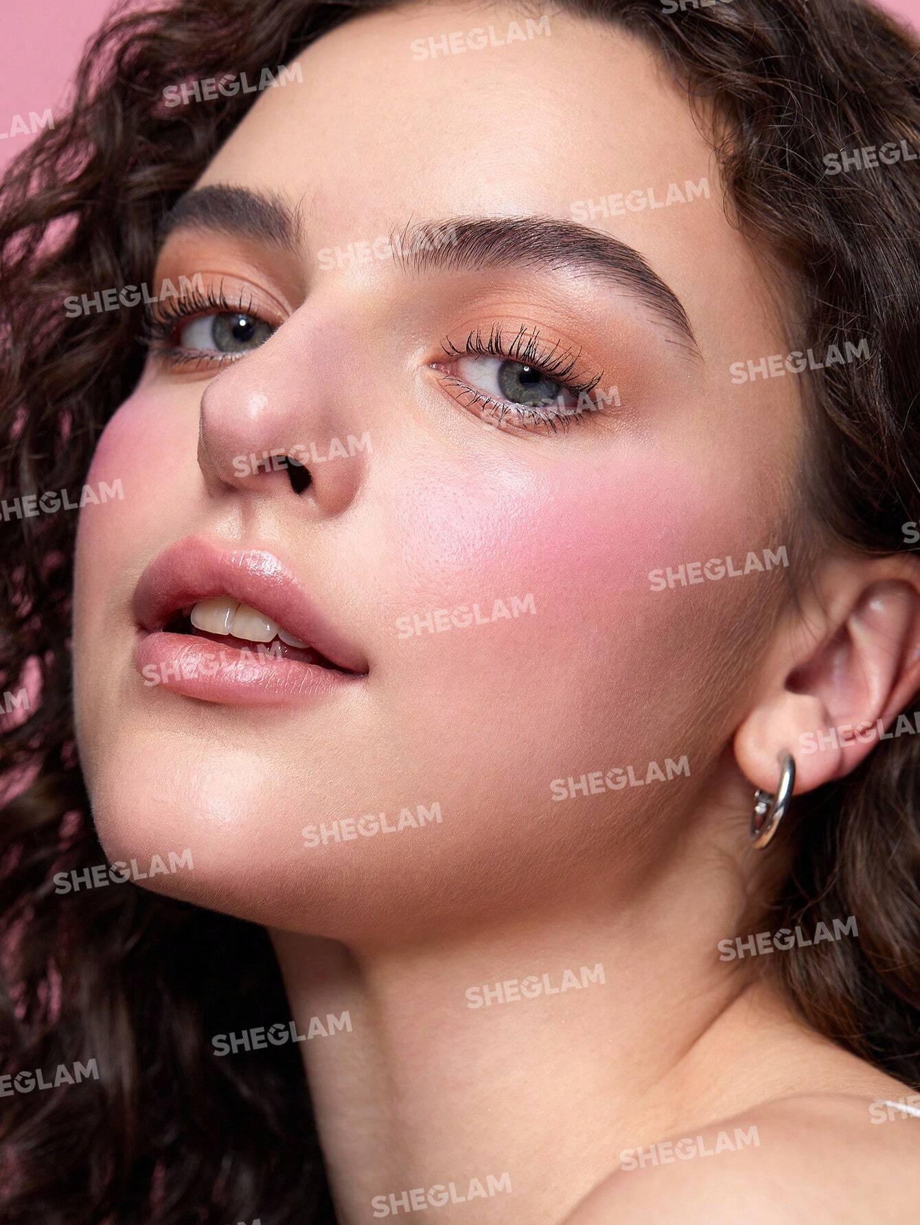 SHEGLAM Cheek 2 Cheek Blush Duo-Pink Sprinkles 5 Shades Cream Powder Blush Double Long Lasting Pigment Dual - Image 3