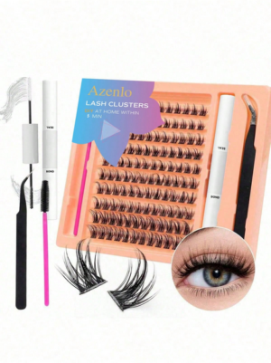 120pcs Set Individual Cluster False Eyelashes, DIY Eyelash Extension 10-16mm